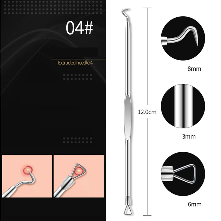 4PCS Acne Blackhead Remover Set