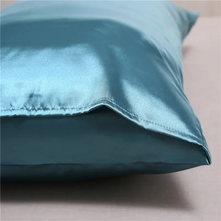 Silk Satin Pillowcase: Hair Beauty & Comfort, Standard/Queen Size