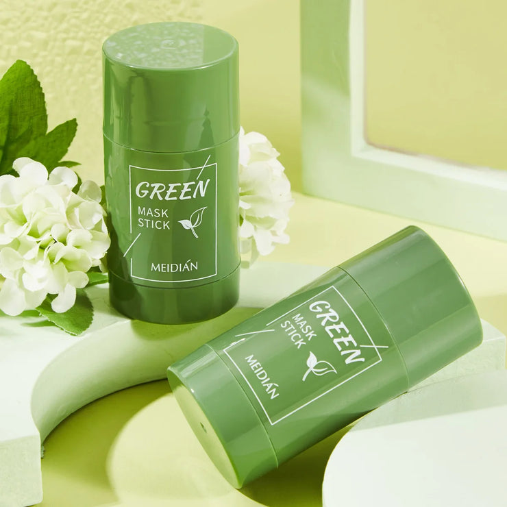 Green Tea Facial Mask Stick - Purify & Cleanse Skin (40g)