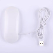 USB Rechargeable Nail Dryer: UV LED Light for Gel Polish