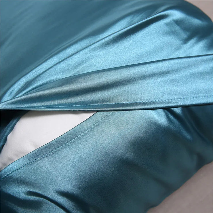 Silk Satin Pillowcase: Hair Beauty & Comfort, Standard/Queen Size