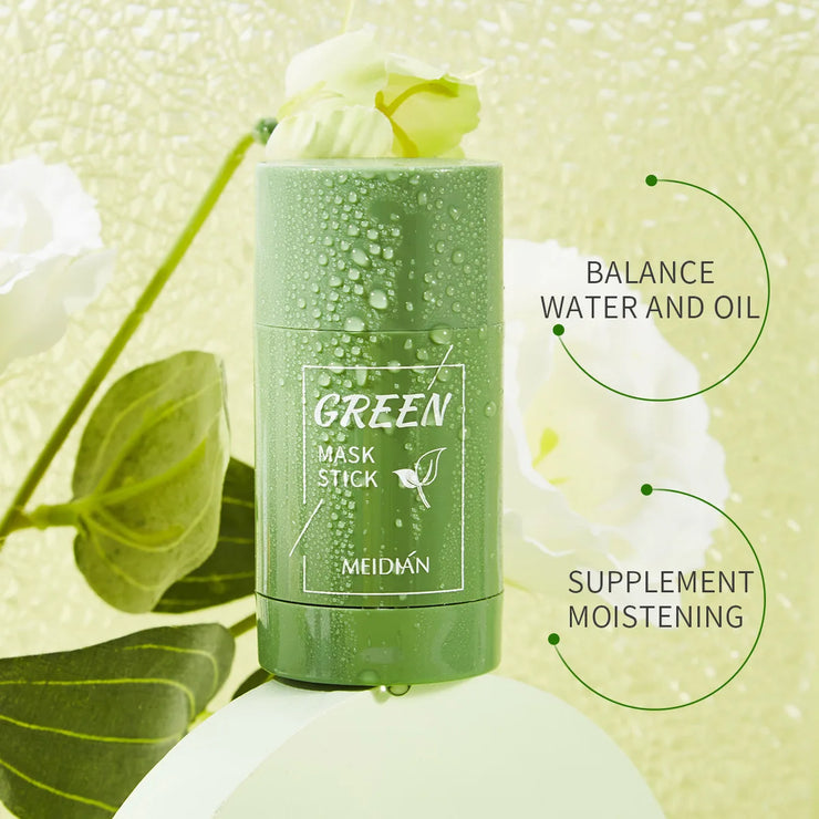 Green Tea Facial Mask Stick - Purify & Cleanse Skin (40g)