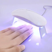 USB Rechargeable Nail Dryer: UV LED Light for Gel Polish