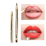 Retractable Lip & Eyeshadow Brush with Cap