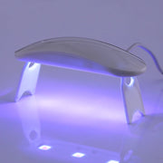 USB Rechargeable Nail Dryer: UV LED Light for Gel Polish